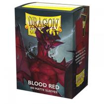 Capa para cartas Arcane Tinmen Dragon Shield Matte Blood Red 100CT