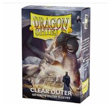 Capa para cartas Arcane Tinmen Dragon Shield Matte Clear 100 CT