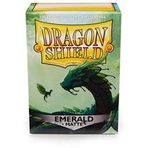 Capa para Cartas Arcane Tinmen Dragon Shield Matte Emerald x100
