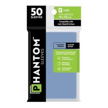 Capa para cartas Capstone Games Phantom Lime 70x110mm, pacote com 50