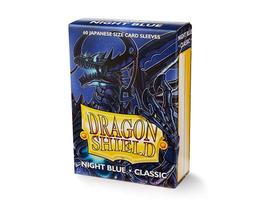 Capa para cartas Dragon Shield Classic Mini Japanese Night Blue 60 quilates