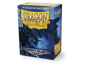 Capa para cartas Dragon Shield Classic Night Blue 100 ct x 5