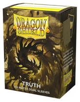 Capa para cartas Dragon Shield DUAL Matte Truth (Gold) 100 CT