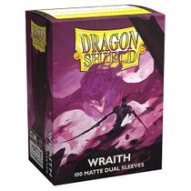 Capa para cartas Dragon Shield Dual Matte Wraith 100 ct x 10