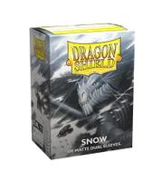 Capa para cartas Dragon Shield Matte Dual Snow 100CT
