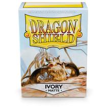 Capa para cartas Dragon Shield Matte Ivory 100