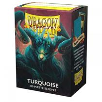 Capa para cartas Dragon Shield Matte Turquoise Atebeck 100 CT