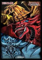 Capa para cartas Konami Yu-Gi-Oh! TCG: Slifer, Obelisco, Ra (50)