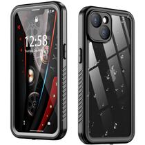 Capa para celular AMILIFECASES compatível com iPhone 14 Plus à prova d'água