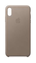 Capa para celular Apple iPhone Xs Max em couro cinza Capa para celular Apple iPhone Xs Max em couro cinza