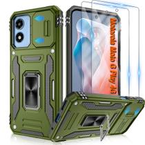 Capa para celular ATUMP Moto G Play 2024 6,5" à prova de choque