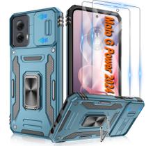 Capa para celular ATUMP Moto G Power 5G 2024 6.7" Azul