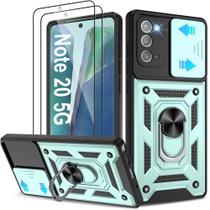Capa para celular ATUMP Note 20 5G 6,7" verde à prova de choque