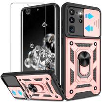 Capa para celular ATUMP Samsung S20 Ultra 360 Metal Kickstand