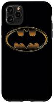 Capa para Celular BATMAN Escudo Preto e Dourado iPhone 11 Pro Max