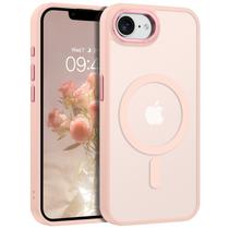 Capa para celular BENTOBEN iPhone 16e 6.1" rosa magnética