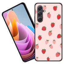 Capa para Celular BFUKVOU Galaxy A17 5G 6,7" Estampa de Morango Capa para Celular BFUKVOU Galaxy A17 5G 6,7" Estampa de Morango