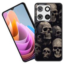 Capa para Celular BFUKVOU Moto G Power 2026 6,8" Caveira Capa para Celular BFUKVOU Moto G Power 2026 6,8" Caveira