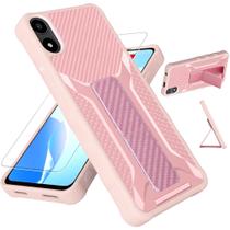 Capa para Celular bojioderf AriVoice A67L Rosa com Tela Capa para Celular bojioderf AriVoice A67L Rosa com Tela