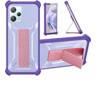 Capa para Celular bojioderf Blackview A53 Híbrida Magnética Roxa