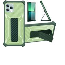 Capa para Celular bojioderf Blackview A95 Híbrida Magnética Verde