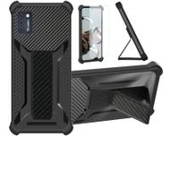 Capa para Celular bojioderf CUBOT J8 Híbrida Magnética Preta Capa para Celular bojioderf CUBOT J8 Híbrida Magnética Preta