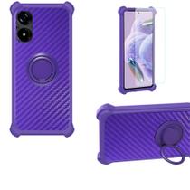 Capa para celular bojioderf FOXXD A67W com suporte de anel