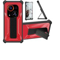 Capa para Celular bojioderf Tecno Phantom X2 Pro Vermelha