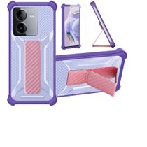 Capa para Celular bojioderf Vivo Y100i Power Magnética Roxa