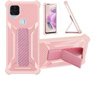 Capa para Celular bojioderf Zte Blade V 2020 Híbrida Rosa