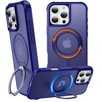 Capa para celular ChaoFeng compatível com iPhone 16 Pro azul Capa para celular ChaoFeng compatível com iPhone 16 Pro azul