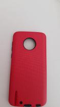 Capa para celular compatível Moto G6 vermelha Capa para celular compatível Moto G6 vermelha