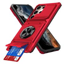 Capa para celular COTDINFOR para Galaxy S24 Ultra com porta-cartões Capa para celular COTDINFOR para Galaxy S24 Ultra com porta-cartões