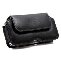 CAPA PARA CELULAR COURO CLIP CINTO MAGNUS EXG 16,5x8x1,5cm PRETO