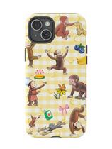 Capa para celular Curious Monkey & Banana George Coquette iPhone 17 Air
