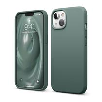 Capa para celular elago Liquid Silicone iPhone 13 6.1" verde escuro Capa para celular elago Liquid Silicone iPhone 13 6.1" verde escuro