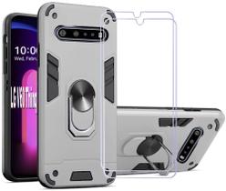 Capa para celular Folmeikat LG V60 ThinQ 6,8" com anel giratório 360 Capa para celular Folmeikat LG V60 ThinQ 6,8" com anel giratório 360