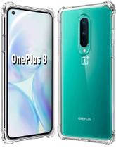 Capa para celular Folmeikat para OnePlus 8, transparente, TPU, resistente a impactos