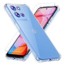 Capa para celular GSDCB Moto G Play 2026 à prova de choque em TPU transparente Capa para celular GSDCB Moto G Play 2026 à prova de choque em TPU transparente