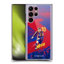 Capa para celular Head Case Designs FC Barcelona Messi S22 Ultra Capa para celular Head Case Designs FC Barcelona Messi S22 Ultra