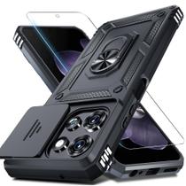 Capa para Celular Janmitta Moto G 2026 Antichoque com Suporte Giratório Capa para Celular Janmitta Moto G 2026 Antichoque com Suporte Giratório