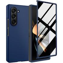 Capa para celular KEKBOXQ Galaxy Z Fold 4 Privacy Blue