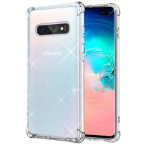 Capa para celular KIOMY Galaxy S10+ Clear TPU à prova de choque Capa para celular KIOMY Galaxy S10+ Clear TPU à prova de choque