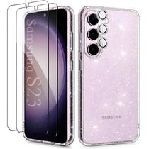 Capa para celular KIOMY Galaxy S23 6.1" Glitter à prova de choque