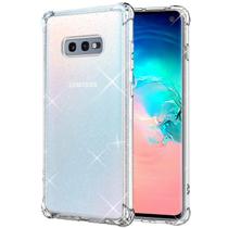 Capa para celular KIOMY Samsung Galaxy S10E Clear Glitter Capa para celular KIOMY Samsung Galaxy S10E Clear Glitter