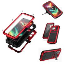 Capa para celular Lunivop iPhone 15 Pro Max 6,7" vermelha robusta Capa para celular Lunivop iPhone 15 Pro Max 6,7" vermelha robusta