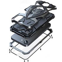 Capa para celular Lunivop iPhone 16e Rugged Military Grade
