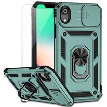 Capa para celular M MAIKEZI iPhone XR de 6,1 polegadas, dupla camada Capa para celular M MAIKEZI iPhone XR de 6,1 polegadas, dupla camada