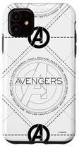 Capa para Celular Marvel Avengers Logo para iPhone 11
