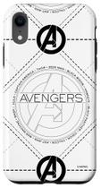 Capa para Celular Marvel Avengers Logo para iPhone XR Capa para Celular Marvel Avengers Logo para iPhone XR